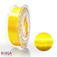 Filamenty i akcesoria do drukarek 3D - Filament ROSA 3D PLA SILK 1,75mm 800g Żółty Yellow - miniaturka - grafika 1