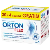 Stawy, mięśnie, kości - Orton Flex, 30 saszetek + 4 saszetki gratis - miniaturka - grafika 1