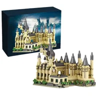 Klocki - KLOCKI KONSTRUKCYJNE ZAMEK CZARODZIEJA PAŁAC WIEŻA FORTECA NA PREZENT 16 CM - miniaturka - grafika 1
