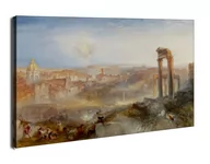 Obrazy i zdjęcia na płótnie - Modern Rome   Campo Vaccino, William Turner - obraz na płótnie Wymiar do wyboru: 120x90 cm - miniaturka - grafika 1