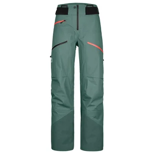 Spodnie damskie Ortovox 3L Deep Shell Pants W Rozmiar: S / Kolor: szary - Spodnie sportowe damskie - miniaturka - grafika 1