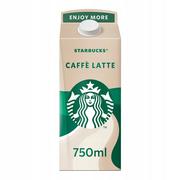 Soki i napoje niegazowane - Starbucks Caffe Late Mleczny Napój Kawowy 750Ml - miniaturka - grafika 1