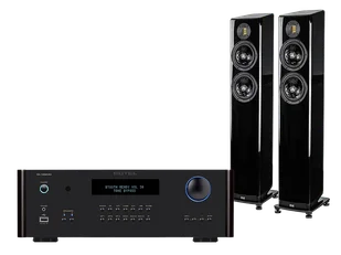 Rotel RA-1592 MkII (czarny) + Vela FS408.2 (czarny) - Zestawy stereo - miniaturka - grafika 1