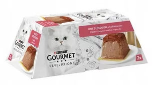 Purina Gourmet REVELATIONS Mus Łosoś 2X57g) - Mokra karma dla kotów - miniaturka - grafika 1