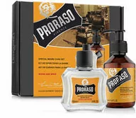 Zestawy kosmetyków męskich - Proraso Zestaw prezentowy Wood and Spice - balsam i szampon do brody - miniaturka - grafika 1
