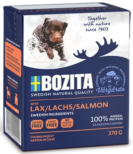 BOZITA Dog: Łosoś w galarecie 24x370g - Mokra karma dla psów - miniaturka - grafika 2