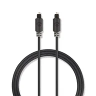 Kable - Nedis CABW25000AT10 kabel audio 1 m Toslink Antracyt - miniaturka - grafika 1