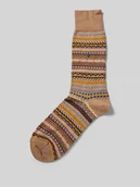 Skarpetki męskie - Skarpety z prążkowanym wykończeniem - miniaturka - grafika 1