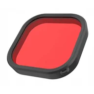 Akcesoria do kamer sportowych - GOPRO Telesin Filtr Podwodny Czerwony Red Telesin Do Hero 9 Black SB6536 - miniaturka - grafika 1