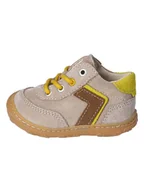 Buciki dla niemowląt - PEPINO Skórzane botki "Samy" w kolorze beżowym - miniaturka - grafika 1