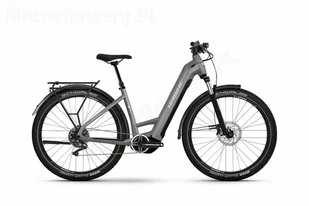 Haibike TREKKING 7 LOW 2024 urban grey/white - gloss 27,5 cala - Rowery elektryczne - miniaturka - grafika 1