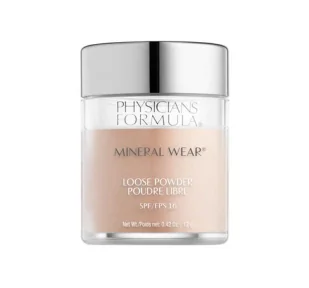 Physicians Formula, Mineral Wear Loose Powder SPF16 sypki puder utrwalający do twarzy Creamy Natural 12g - Pudry do twarzy - miniaturka - grafika 1