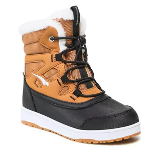 Buty dla dziewczynek - Śniegowce BAGHEERA - Snowy 86533-24 C7101 Yellow/Black - grafika 1