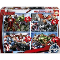 Puzzle - Educa 50-80-100-150 EL. Avengers GXP-512417 - miniaturka - grafika 1