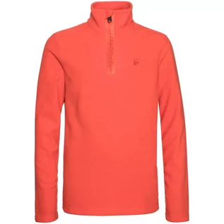 Bluzy damskie - PROTEST, Bluza sportowa dziecięca, PERFECTY JR 1/4 zip Top sportowy, pomarańczowy, rozmiar 104 - grafika 1