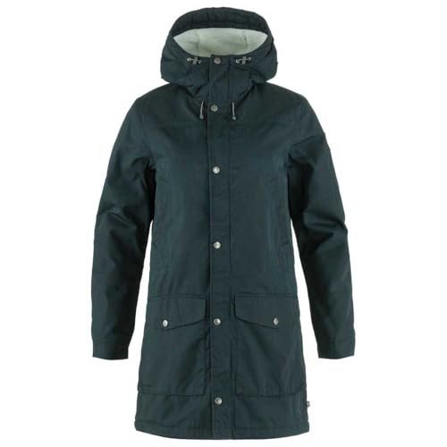 FJALLRAVEN 89738-555 Greenland Winter Parka W Kurtka damska Dark Navy, rozmiar XXS
