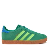 Sneakersy damskie - Sneakersy adidas Gazelle JP7127 Zielony - miniaturka - grafika 1