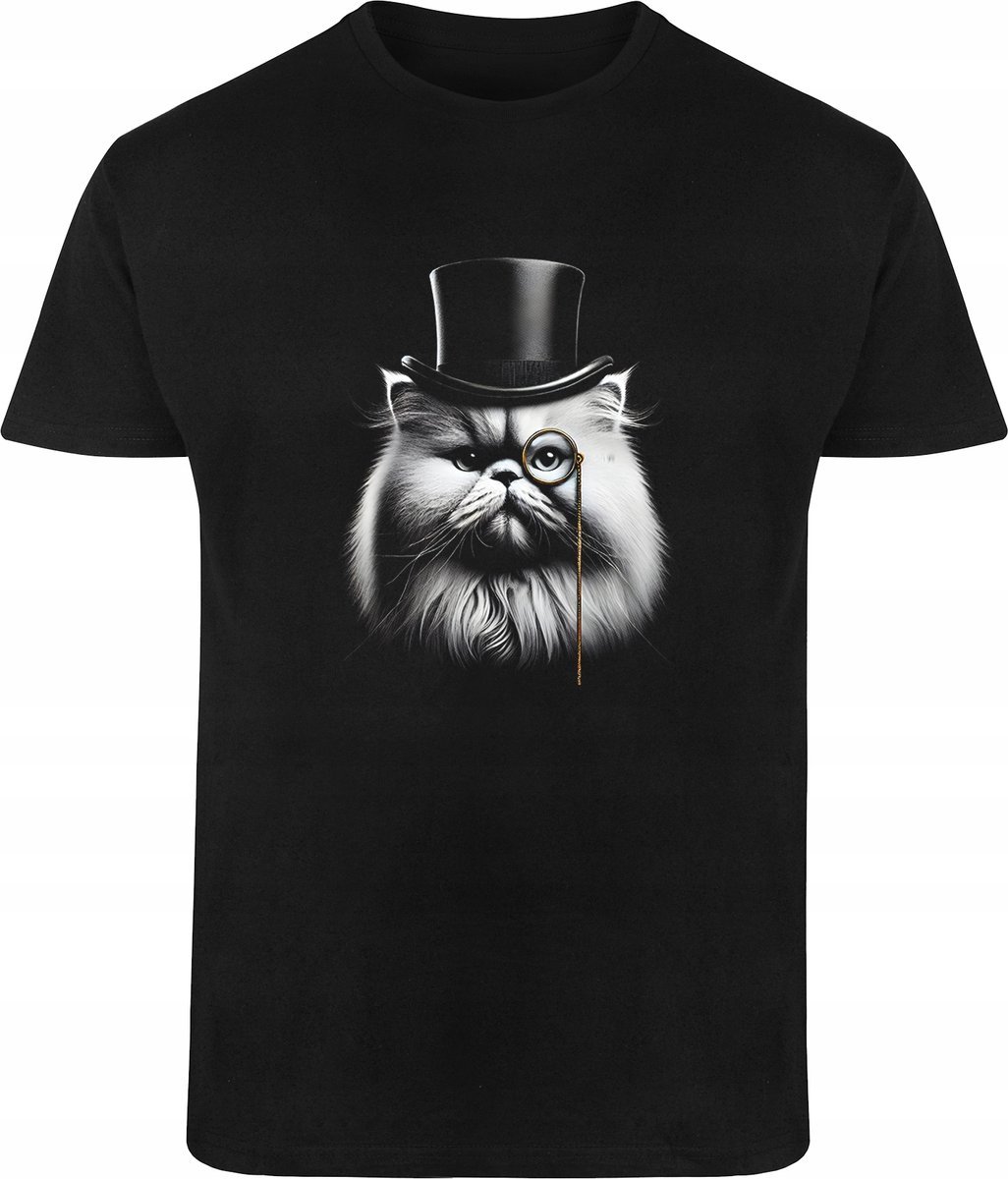 Koszulka Kot Pers Prezent dla Miłośnika kotów Nadruk Tshirt R-XS a752