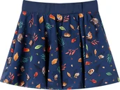 Sukienki i spódniczki dla dziewczynek - vidaXL Spódniczka dziecięca, granatowa, 140 - miniaturka - grafika 1