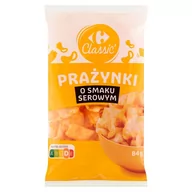 Chipsy - Carrefour Classic Prażynki o smaku serowym 84 g - miniaturka - grafika 1