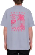 Koszulki męskie - t-shirt VOLCOM PRIMED TEE Violet Dust - miniaturka - grafika 1