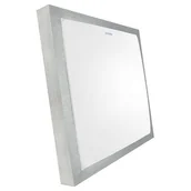 Lampy sufitowe - Struhm Plafon LED Struhm Alex 1 x 24 W silver 03245 - miniaturka - grafika 1