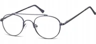 Okulary korekcyjne, oprawki, szkła - OPRAWKI Korekcyjne OKRĄGŁE Zerówki Uniseks - miniaturka - grafika 1