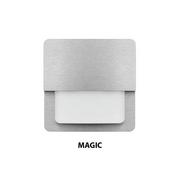Oprawy, klosze i abażury - Pawbol Magic D.SL.MA.BZ oczko lampa wpuszczana downlight 1x0.8W LED 6500K srebrne - miniaturka - grafika 1