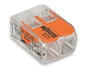 Kostki, złączki, wtyczki - Szybkozłączka uniwersalna Wago 2x0,2-4mm2 5szt - miniaturka - grafika 1