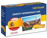 Książki do nauki języka hiszpańskiego - Edgard Hiszpański. 100 fiszek. Zwroty konwersacyjne. Poziom A1-A2 - miniaturka - grafika 1