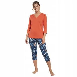 Cornette Piżama Damska Claudia 748/317 Xxl - Piżamy damskie - miniaturka - grafika 1