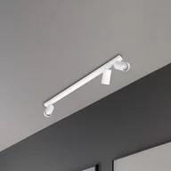 Lampy sufitowe - Reflektor sufitowy Hero, biały, 3-punktowy, 70 cm, metal, GU10 Hero Milagro Lighting, możliwość ściemniania, biały / opal, salon / jadalnia, aluminium, nowoczesny - miniaturka - grafika 1