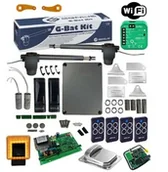 Zestawy do bram - Genius Zestaw G-BAT 400 + Lampa XLED + 4 Piloty + WIFI SUPLA + Odbojnik - miniaturka - grafika 1