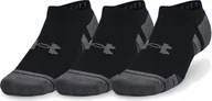 Skarpetki męskie - Skarpetki stopki męskie Under Armour 1379526-001 3-pak czarny M 36.5-42 - miniaturka - grafika 1
