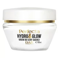 Kremy do twarzy - Perfecta Hydro&Glow Bogaty krem do skóry suchej intensywnie odżywczy 50ml - miniaturka - grafika 1