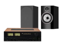 Zestawy stereo - NAD C 3050 (orzech) + 706 S3 (czarny) - miniaturka - grafika 1