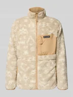 Kurtki męskie - Kurtka z polaru ze stójką - miniaturka - grafika 1