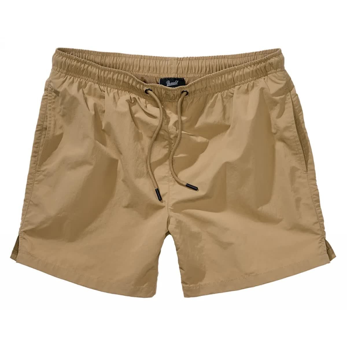 Szorty kąpielowe Brandit Swimshort Basic - Camel XL [XL]