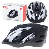 Kaski rowerowe - KASK ROWEROWY regulowany klasyczny design rozmiar M 54-58cm - miniaturka - grafika 1