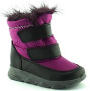 Buty dla dziewczynek - Śniegowce dla dzieci Kornecki 06917 Fuxia - miniaturka - grafika 1