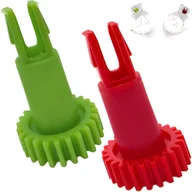 Akcesoria do robotów sprzątających - Pętla silnika szczotki bocznej do odkurzaczy Ecovacs Deebot OZMO 900, 902, 920, 950, N5, N8, T5, T9, T8, robotów sprzątających, 1 czerwony, 1 zie - miniaturka - grafika 1