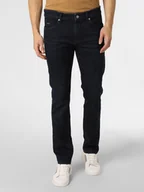 Spodnie męskie - BOSS Jeansy Mężczyźni Bawełna niebieski jednolity, 33-32 - miniaturka - grafika 1