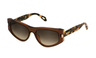 Okulary JUST CAVALLI SJC034-5506X5. Okulary przeciwsłoneczne, Kolor brązowy. Kobieta. - Okulary przeciwsłoneczne - miniaturka - grafika 1