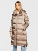 Kurtki damskie - Bomboogie Kurtka puchowa CW 7522 T DLC Brązowy Regular Fit - miniaturka - grafika 1