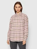 Koszule damskie - Levi's Koszula Remi Utility A0842-0010 Różowy Loose Fit - miniaturka - grafika 1