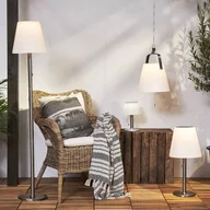 Lampy ogrodowe - Lampa solarna LED Solia, Ø 28 cm - miniaturka - grafika 1