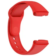 Akcesoria do smartwatchy - Zamienna silikonowa opaska pasek do Xiaomi Redmi Watch 3 Active czerwony - miniaturka - grafika 1