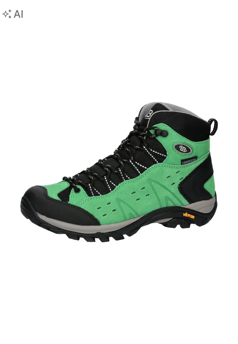 BRUTTING TREKKINGOWE DAMSKIE ZIELONE BUTY WYSOKIE 39 16RA