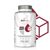 Witaminy i minerały - Best Lab Insu Best InsuBest 90vcaps. Insulinooporność Cukrzyca - miniaturka - grafika 1