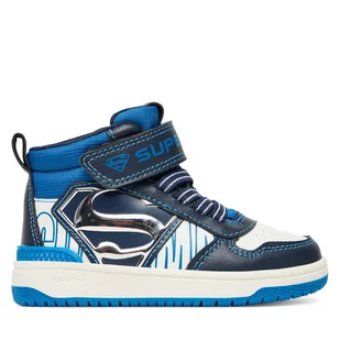 Sneakersy Geox J Washiba J56LQH 05411 C4211 M Granatowy - Buty dla chłopców - miniaturka - grafika 1